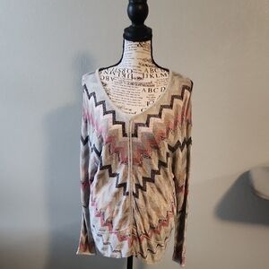 White House Black Market Gray Sweater